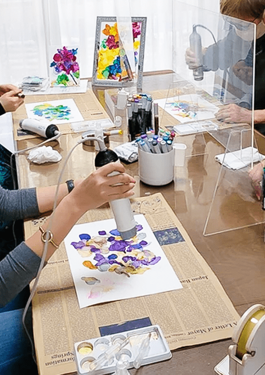 アルコールインクアート