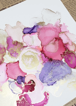 アルコールインクアート